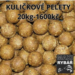 KULIČKOVÉ PELETY 20kg-20mm
